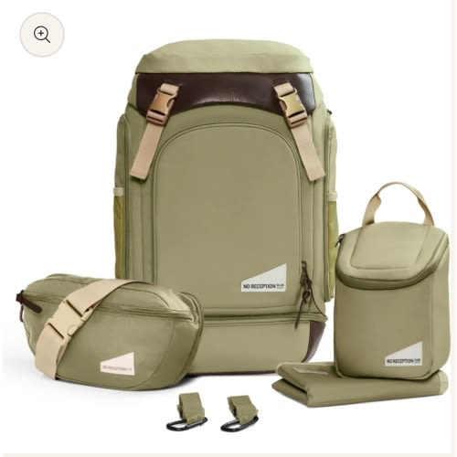 The Getaway Bag by No Reception Club | Best Travel Diaper Bag