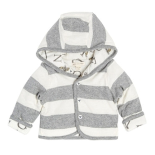 Watercolor A-Bee-C Reversible Organic Jacket | Burt's Bees Baby