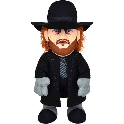 Bleacher Creatures WWE The Undertaker 10" Plush Figure - A Wrestling Legend for Play or Display