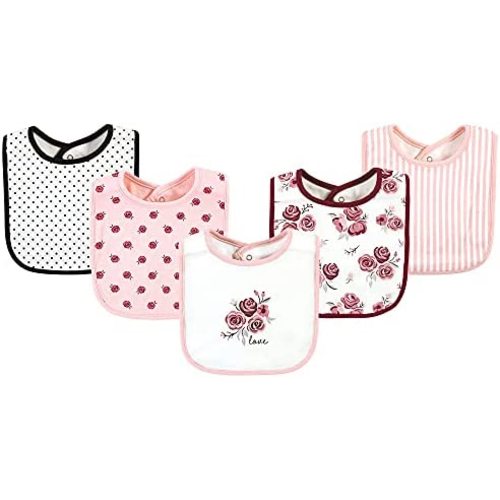 Hudson Baby Unisex BabyCotton Bibs