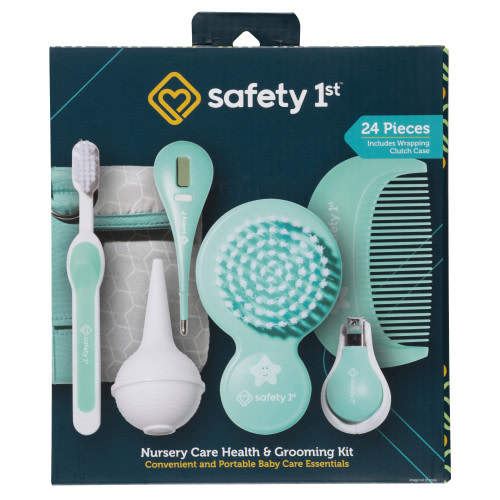 Safety 1ˢᵗ Nursery Care Health & Grooming Kit, Seafoam