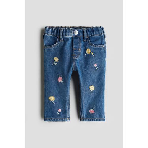 EMBROIDERY-DETAIL JEANS