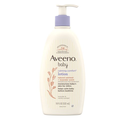 Aveeno Baby Calming Comfort Moisturizing Non-Greasy Lotion, 18 fl. oz