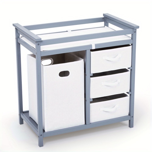 baby changing table wooden diaper changing table infant - Temu