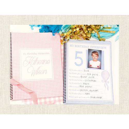 Birthday Memory Book / Birthday Interview / Memories / First Birthday Gift