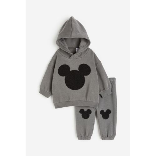 2-piece Printed Sweatshirt Set