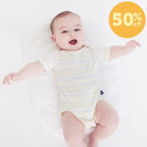 multi color stripe CloudStretch™ magnetic bodysuit – Magnetic Me