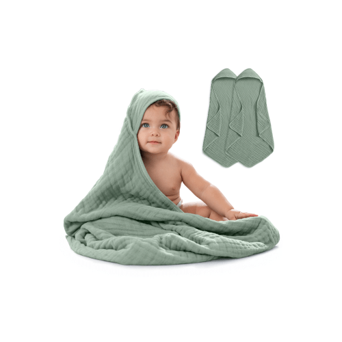 Baby Hooded Towels - Pack of 2