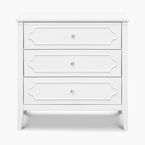daVinci Chloe Regency 3-Drawer Dresser - White