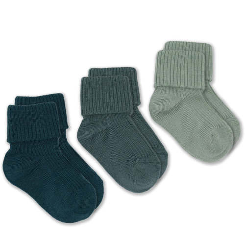 Wool Socks, Baby and Toddler, Pine 0-6 Months