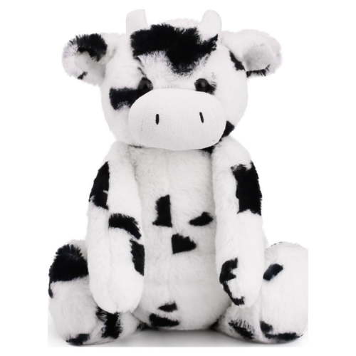 LotFancy 16.5 in Cow Stuffed Animals for Kids Boys Girls, Soft Cow Plush fo Babies,Easter Basket Stuffers