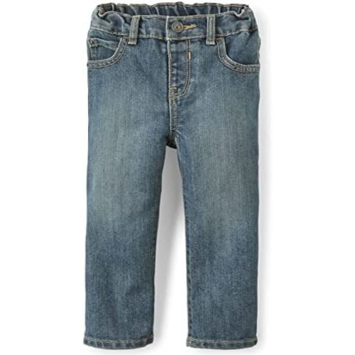 The Children's Place Baby and Toddler Boys' Basic Bootcut Jeans