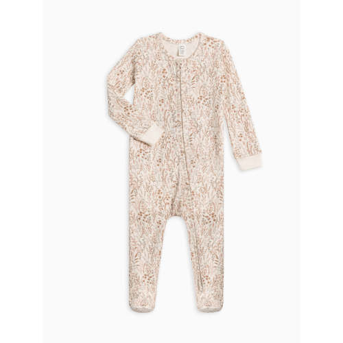 Marine Floral / Dusty Mauve / 3-6M