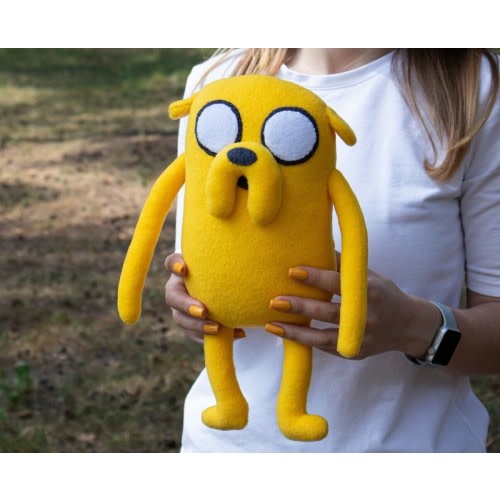 Jake the Dog Plush is character from a cartoon Adventure time Plush Toys