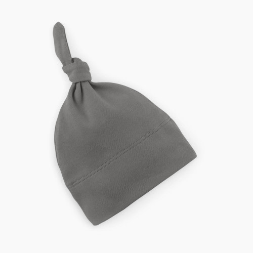 Colored Organics Knotted Hat - Pewter, Xs / S