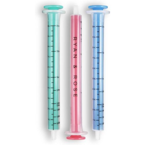 Ryan & Rose Cutie Dose, Baby Medicine Dispenser Syringe (Pack of 3)
