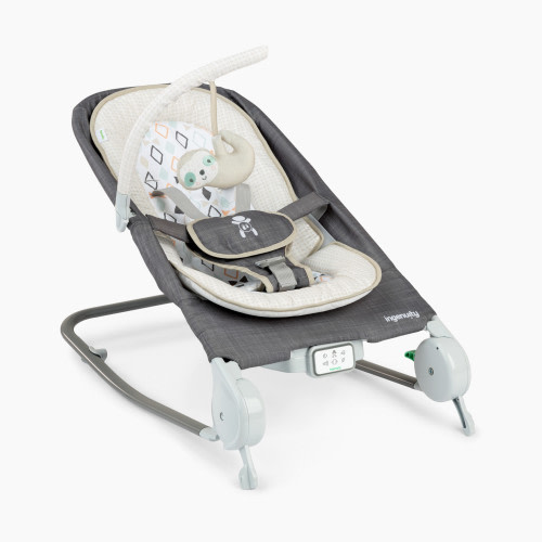 Ingenuity Happy Belly Rock-to-Bounce Massage Seat - Parker