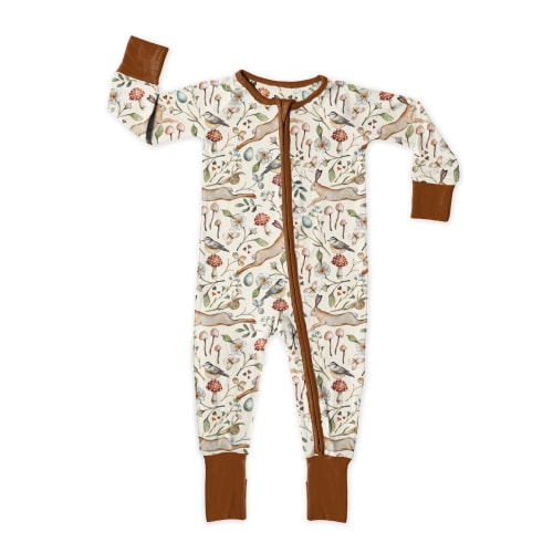 Forest Frolic Zip Romper