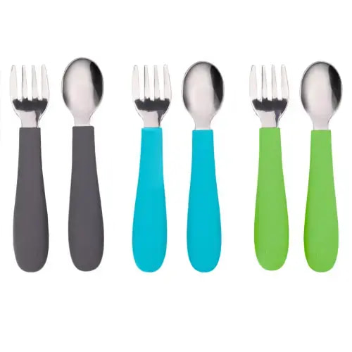 Stainless Steel Toddler Utensils | WeeSprout