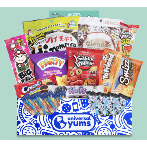 Universal Yums International Snack Box