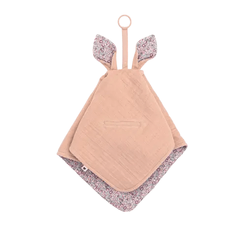 BIBS x LIBERTY Cuddle Cloth Kangaroo Eloise - Blush – Bibsworld store US