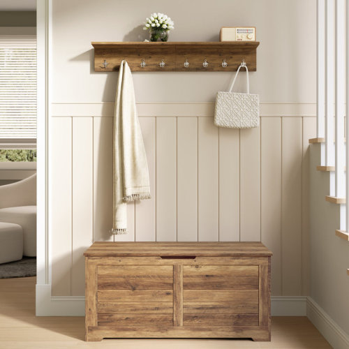 Ebern Designs Storage Bench & Reviews | Wayfair