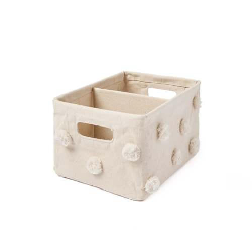 Pom Pom Hideaway Caddy Organizer- Natural