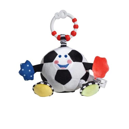 Newborn Soccer Ball | Soccer Baby Toy | Baby Gift | Extra Sensory Features for Babies and Infants | Part of The LITTLE SPORT STAR Collection