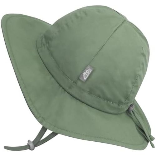 JAN & JUL Adjustable Cotton Floppy Sun-Hat with 50+ UPF Protection
