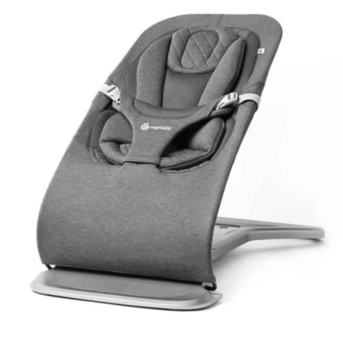 Charcoal Gray 3-In-1 Evolve Baby Bouncer | Ergobaby