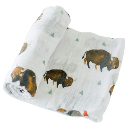 Muslin Swaddle, Bison