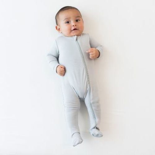 Kyte Baby Zippered Footie In Storm
