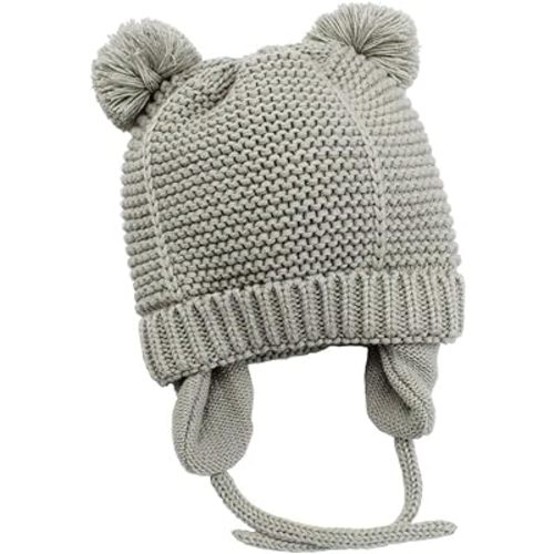 Paladoo Baby Hat with Cute Earflap Warm Fleece Lining 0-36 Months Winter