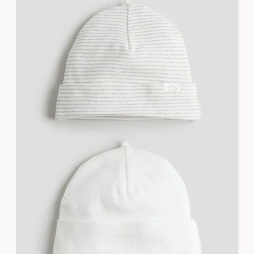 2-pack Cotton Hats
