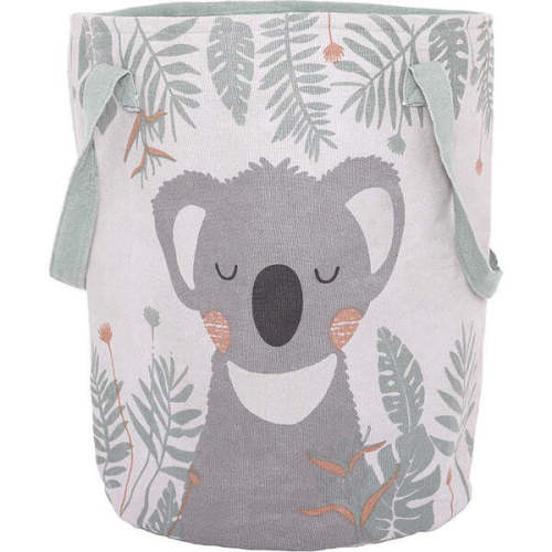 Olsen Hand-Printed Storage Basket, Kola - Nattiot | Maisonette