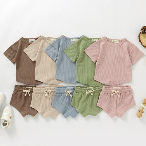 Tiny Alpaca | Natural Baby Summer Outfit | 0-3 Years | Gender Neutral | Waffle Cord Set | Baby Shower Gift | Waffle Outfit