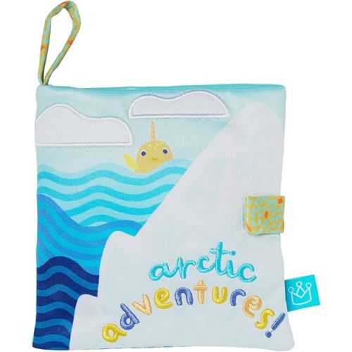 Manhattan Toy Arctic Adventure Machine Washable Soft Bath Time Activity Book for Infants and Toddlers