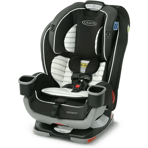 Graco Extend2Fit 3-in-1 Convertible Car Seat, Rear Facing, Forward Facing, and Booster Seat, Hamilton