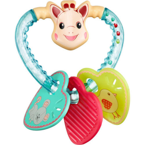 Heart Rattle, Rainbow - Sophie la Girafe Teethers & Rattles | Maisonette