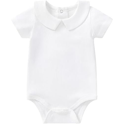 pureborn Baby Boys Girls Bodysuit Super Soft Cotton Romper 0-24 Months