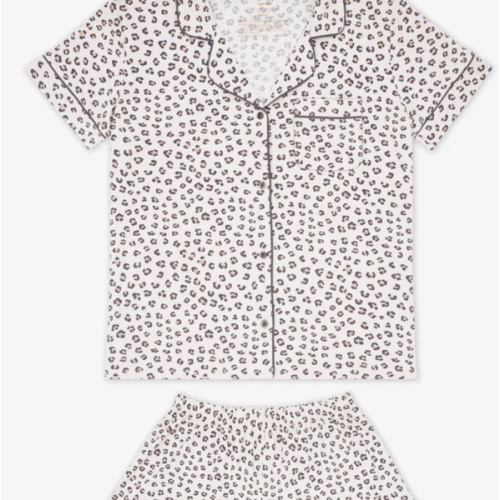 Luxe Leopard Women's Pajama Set | Little Sleepies