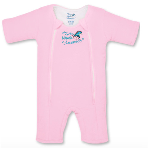Pink Baby Merlin’s Magic Sleepsuit – Soft Microfleece Infant Sleep Solution