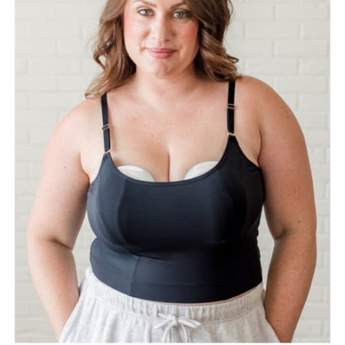 [SOLID BACK] Amelia Pumping & Nursing Crop Cami