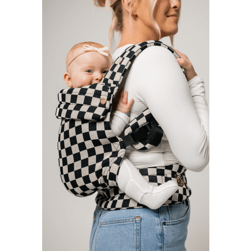 The Monarch Carrier - Ebony Check – Mabē