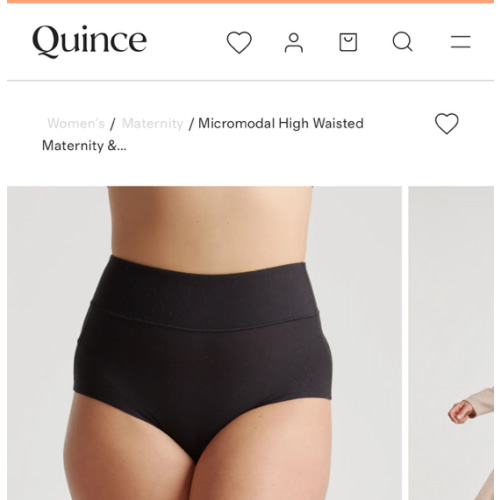 Micromodal High Waisted Maternity & Postpartum Brief (6-Pack)