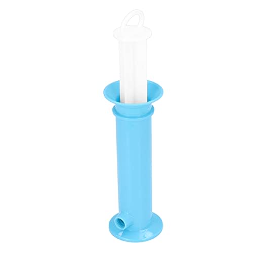 Fruit Puree Filler,7pcs Set Baby Food Pouch Maker Pure Color Pouches Toddler Fruit Squeeze Puree Filler for Kids(Blue)