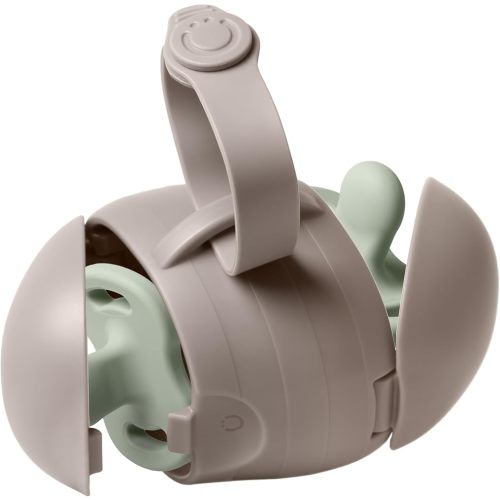 Ubbi Double porte-tétine On-The-Go, garde les Binkies de bébé propres et accessibles, portable pour voyage, sac à langer accessoire indispensable pour les nouveau-nés