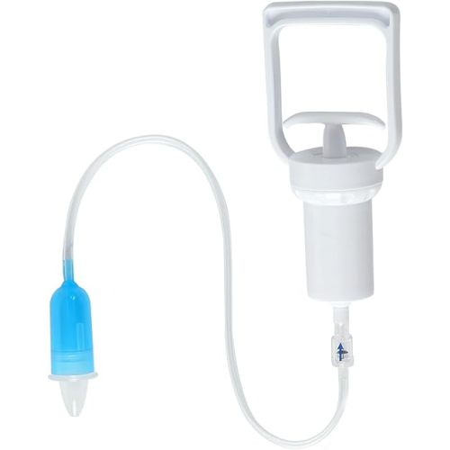 Yiupea Nasal Aspirator Baby & Portable Hand Puller Nose Sucker, Strong Suction | Easy to Operate | Reusable | Easy to Carry & Soft Silicone Nose Cleaner for Baby Infant, Negative Pressure Principle