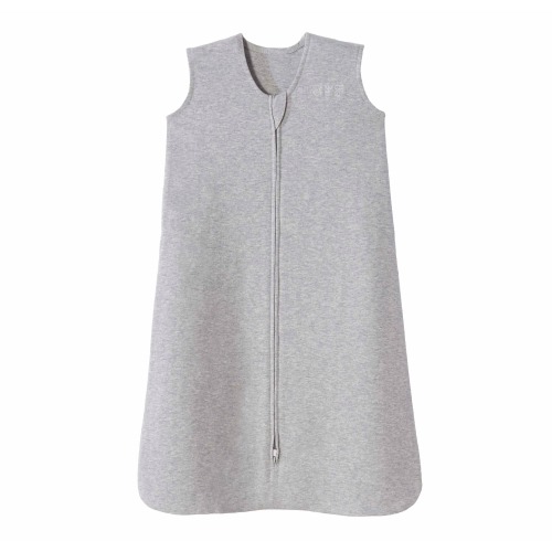 Heather Gray Cotton Wearable Baby Blanket XL | HALO