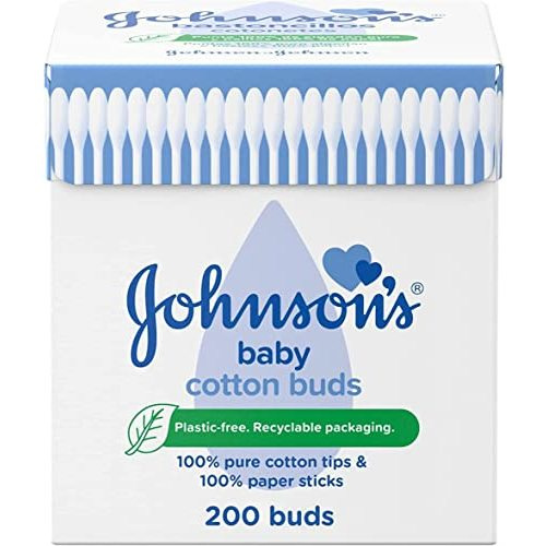 Johnson Baby Cotton Buds - Total of 600 Buds by Johnson's Baby